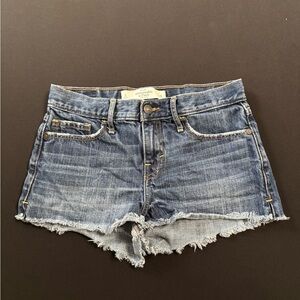 Abercrombie & Fitch Women's Blue Jean Shorts